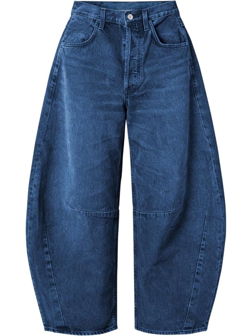 Y2K Barrel Jeans for Women | Casual Boyfriend Denim Pants | Trendy Baggy Fit